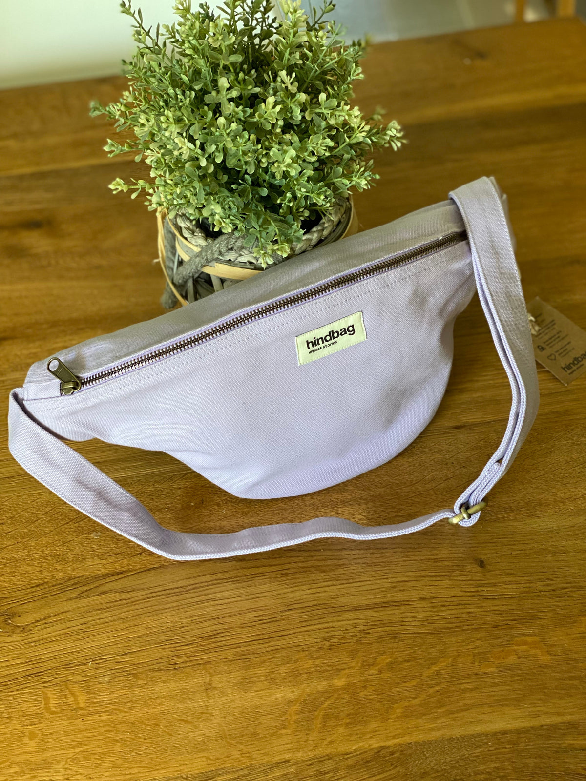 HINDBAG SASHA - Sac banane Lilas