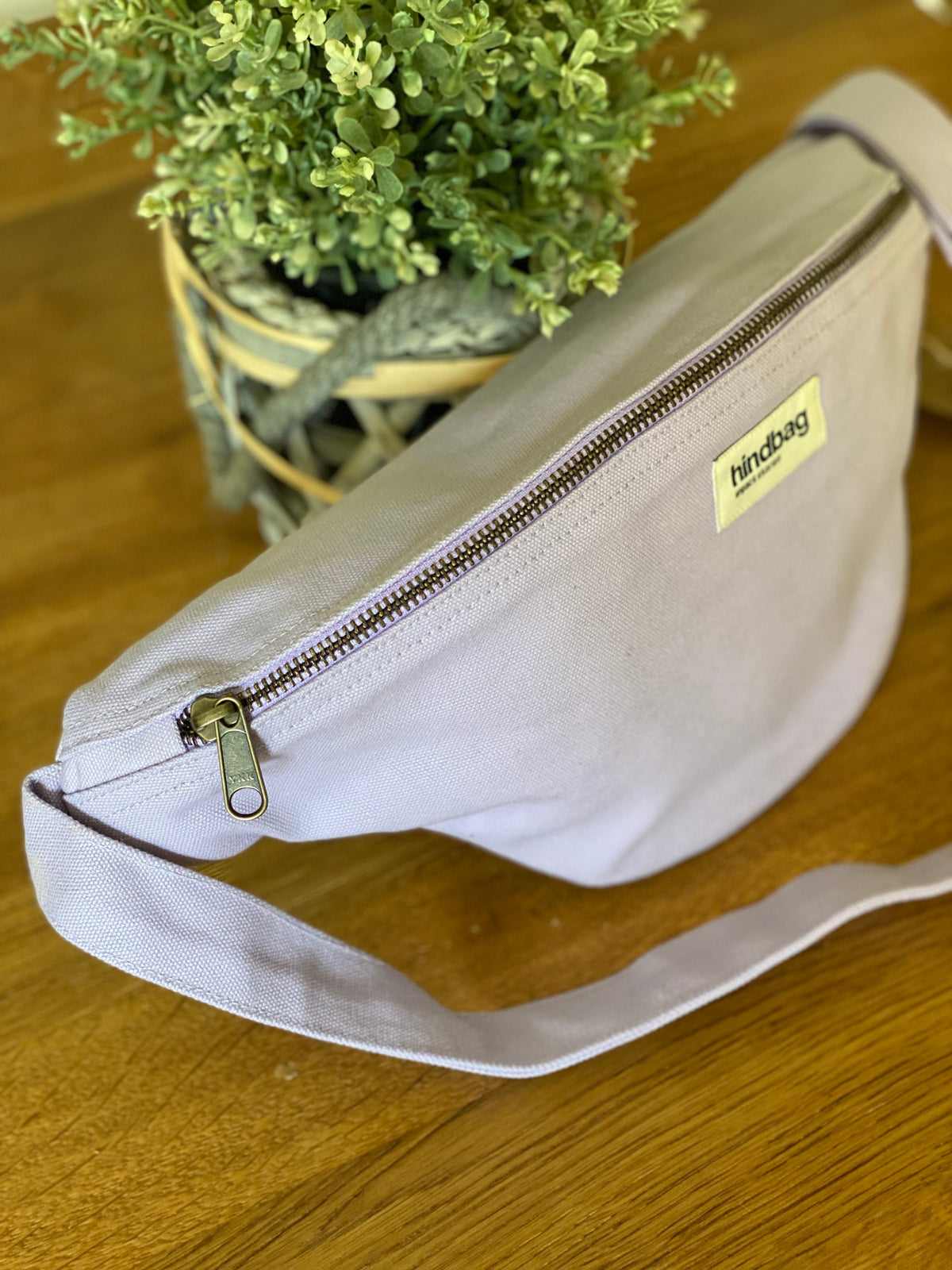 HINDBAG SASHA - Sac banane Lilas
