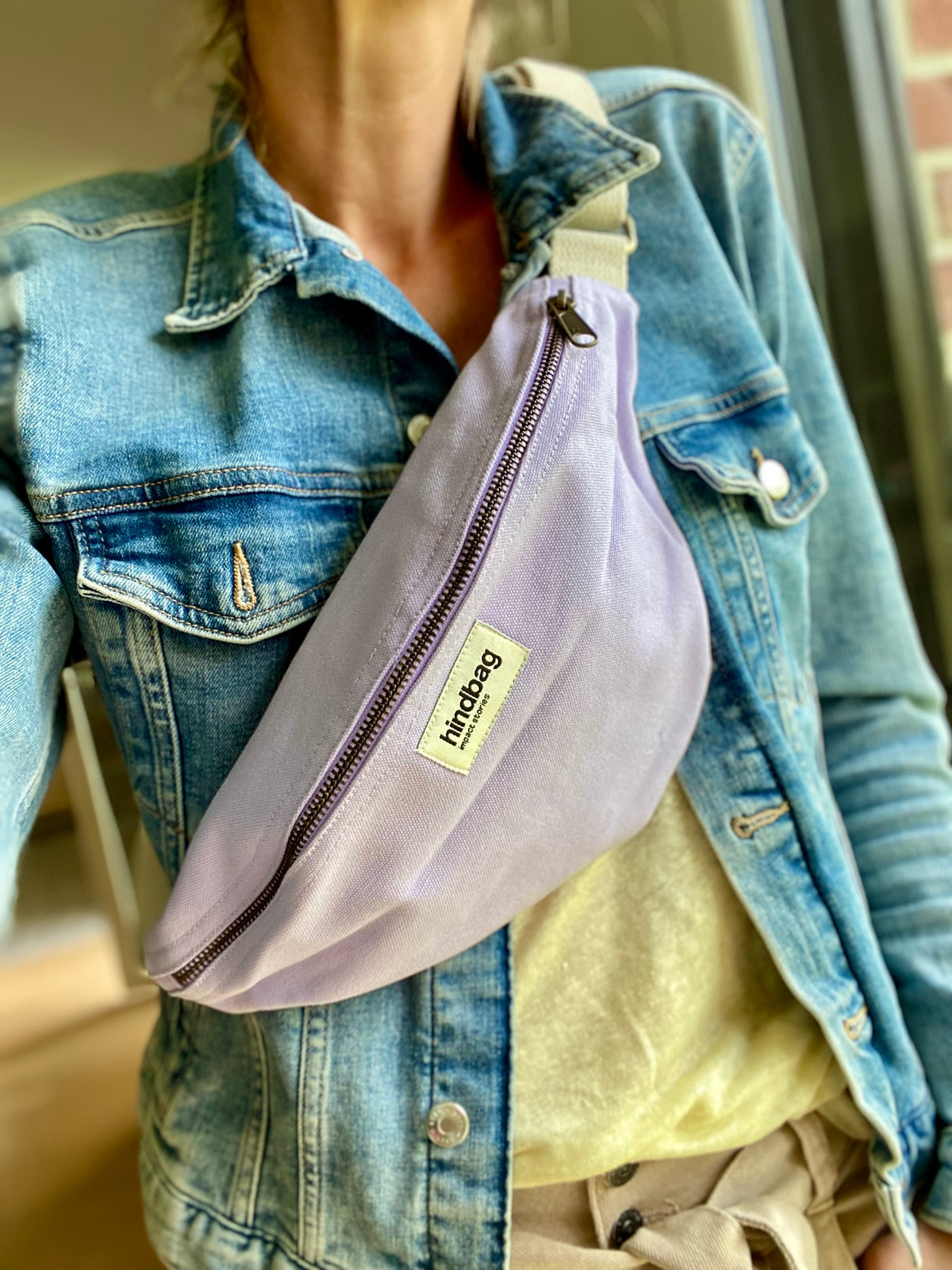 HINDBAG OLIVIA - Sac banane HINDBAG Olivia Lilas - FIN DE SÉRIE