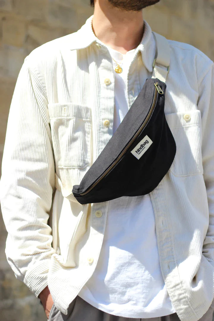 HINDBAG OLIVIA - Sac banane Noir