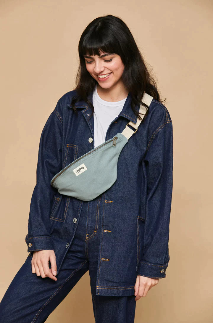 HINDBAG OLIVIA - Sac banane Vert sauge