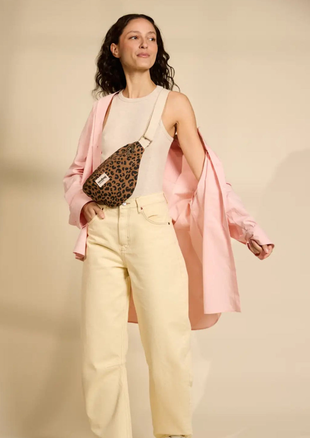 Sac banane HINDBAG Olivia Léo Cannelle