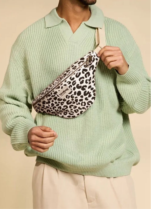 Sac banane HINDBAG Olivia Léo Écru