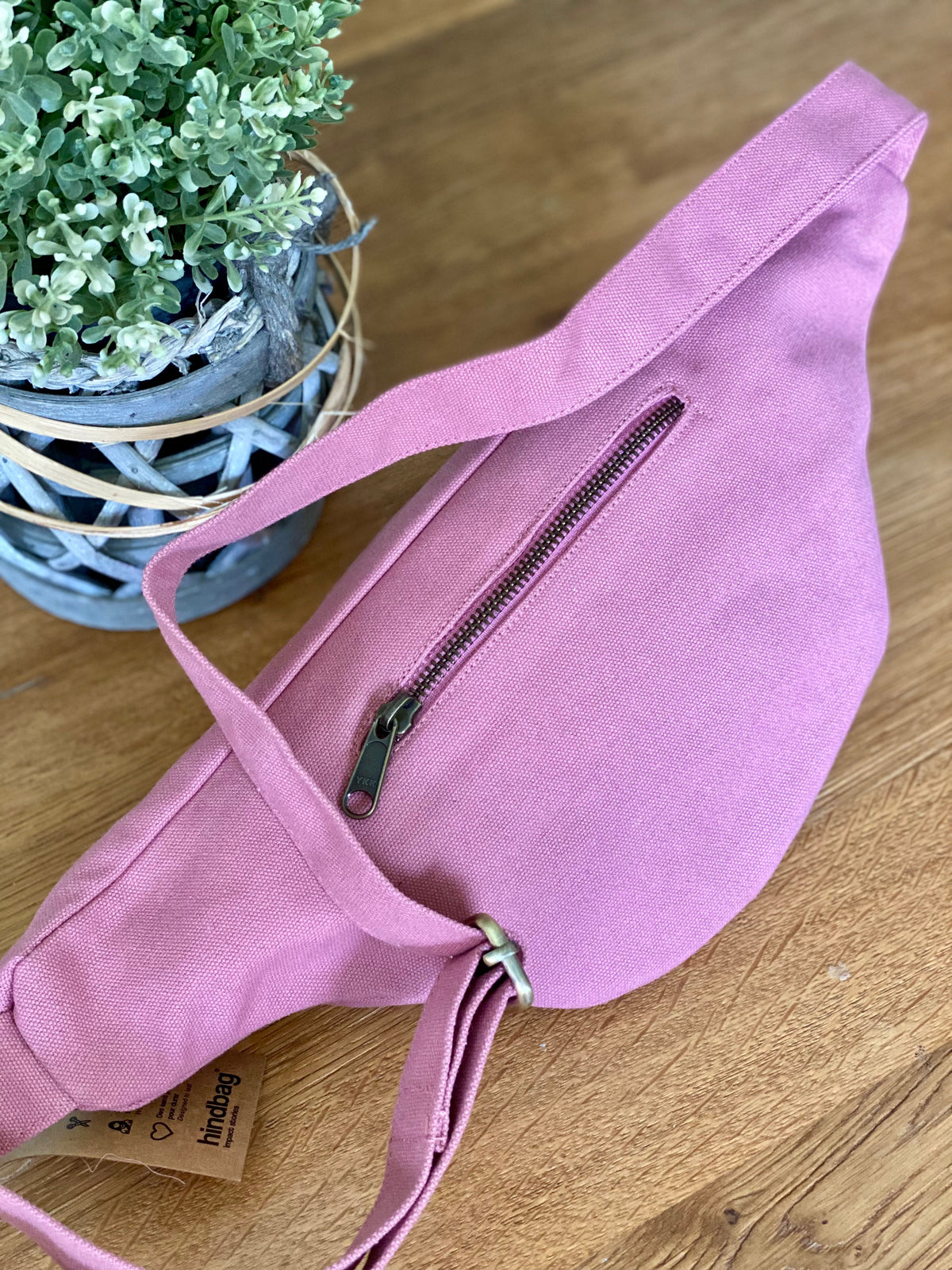 HINDBAG SASHA - Sac banane Rose blush