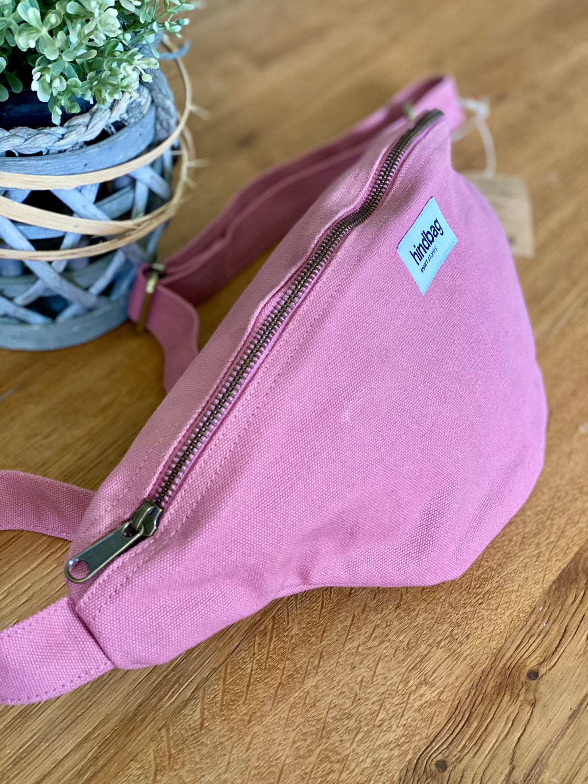 HINDBAG SASHA - Sac banane Rose blush