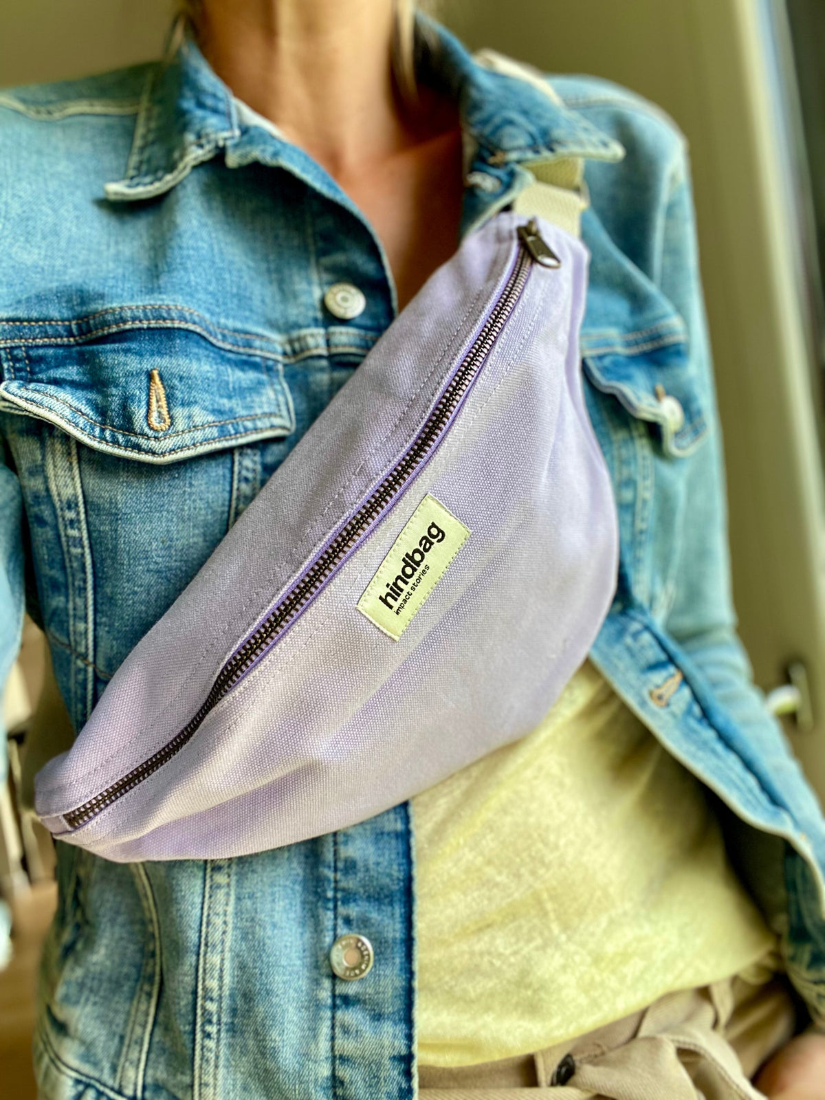 HINDBAG OLIVIA - Sac banane HINDBAG Olivia Lilas - FIN DE SÉRIE