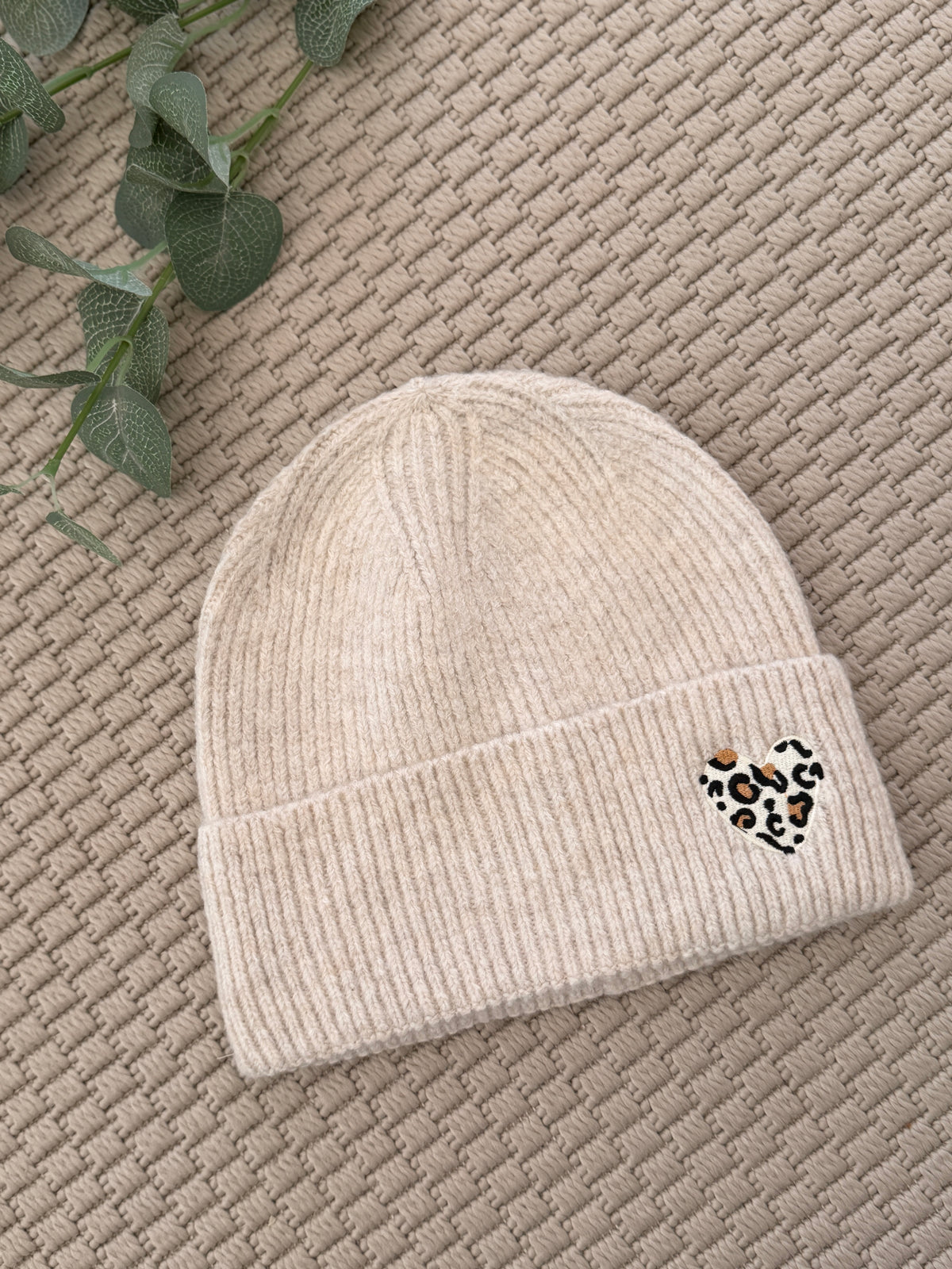 Bonnet avec cœur Léo ZADIG 🤎