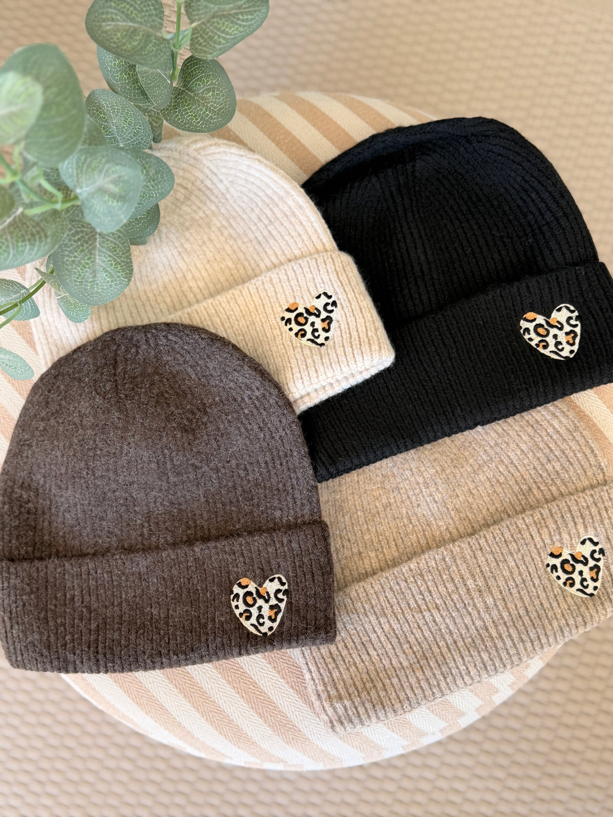 Bonnet avec cœur Léo ZADIG 🤎