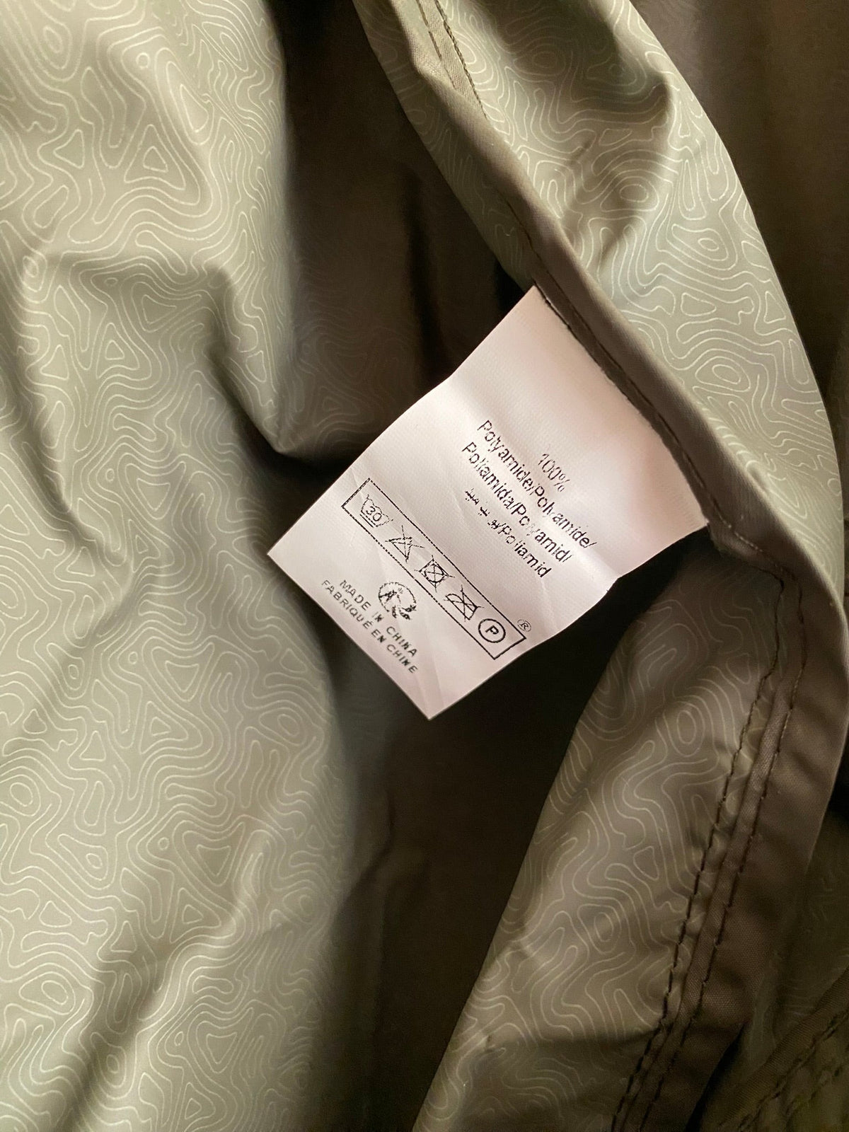 LAURA JO - Coupe vent imperméable ANNA LONG léger - Kaki