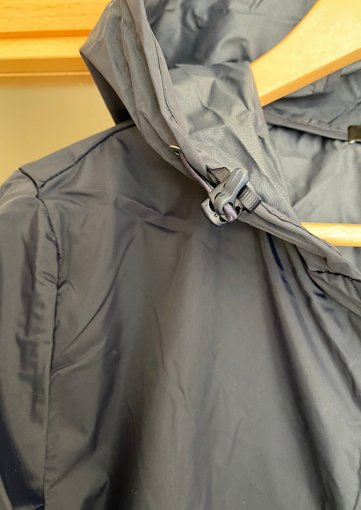 LAURA JO - Coupe vent imperméable ANNA LONG léger - Bleu marine