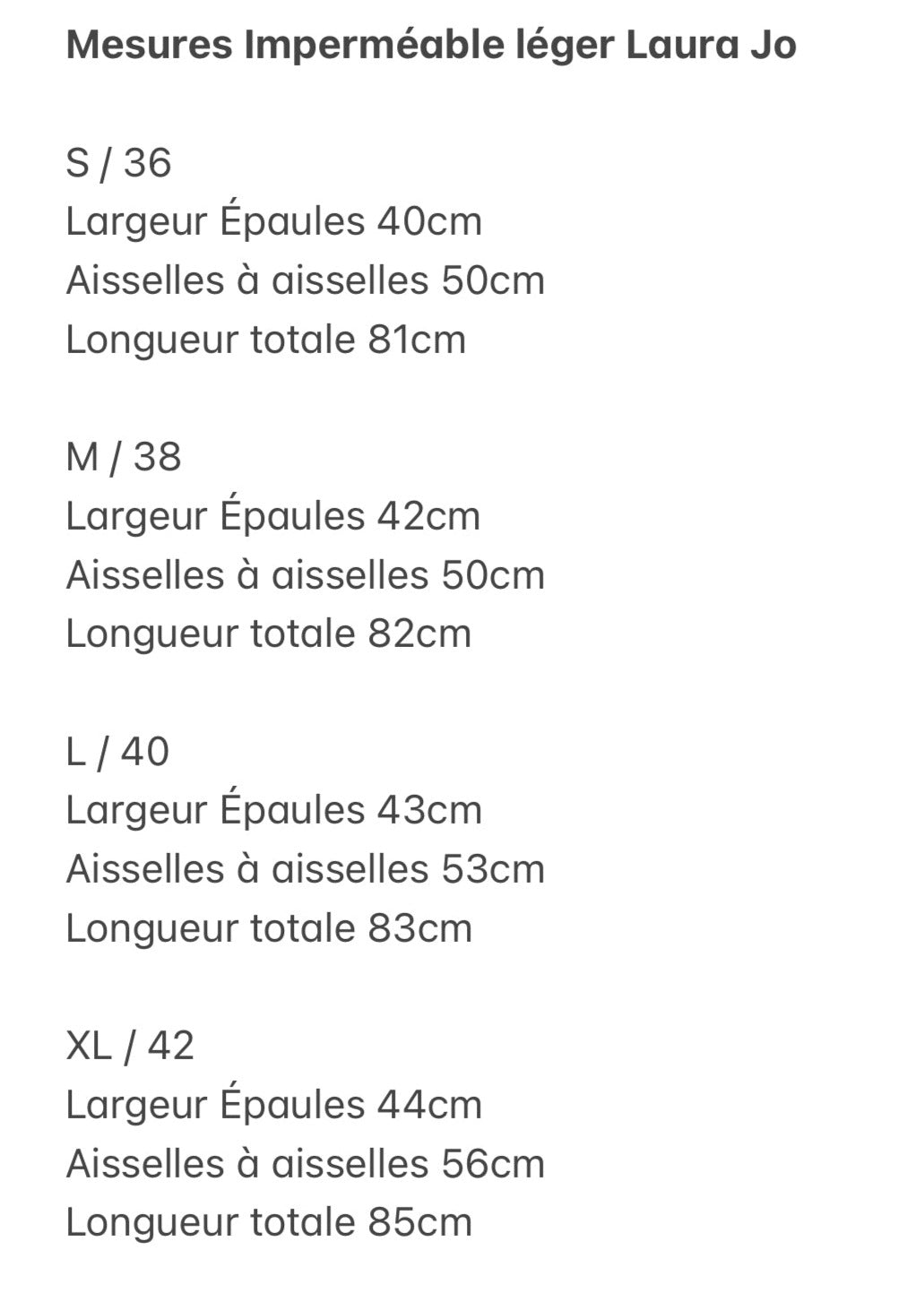 LAURA JO - Coupe vent imperméable ANNA LONG léger - Kaki