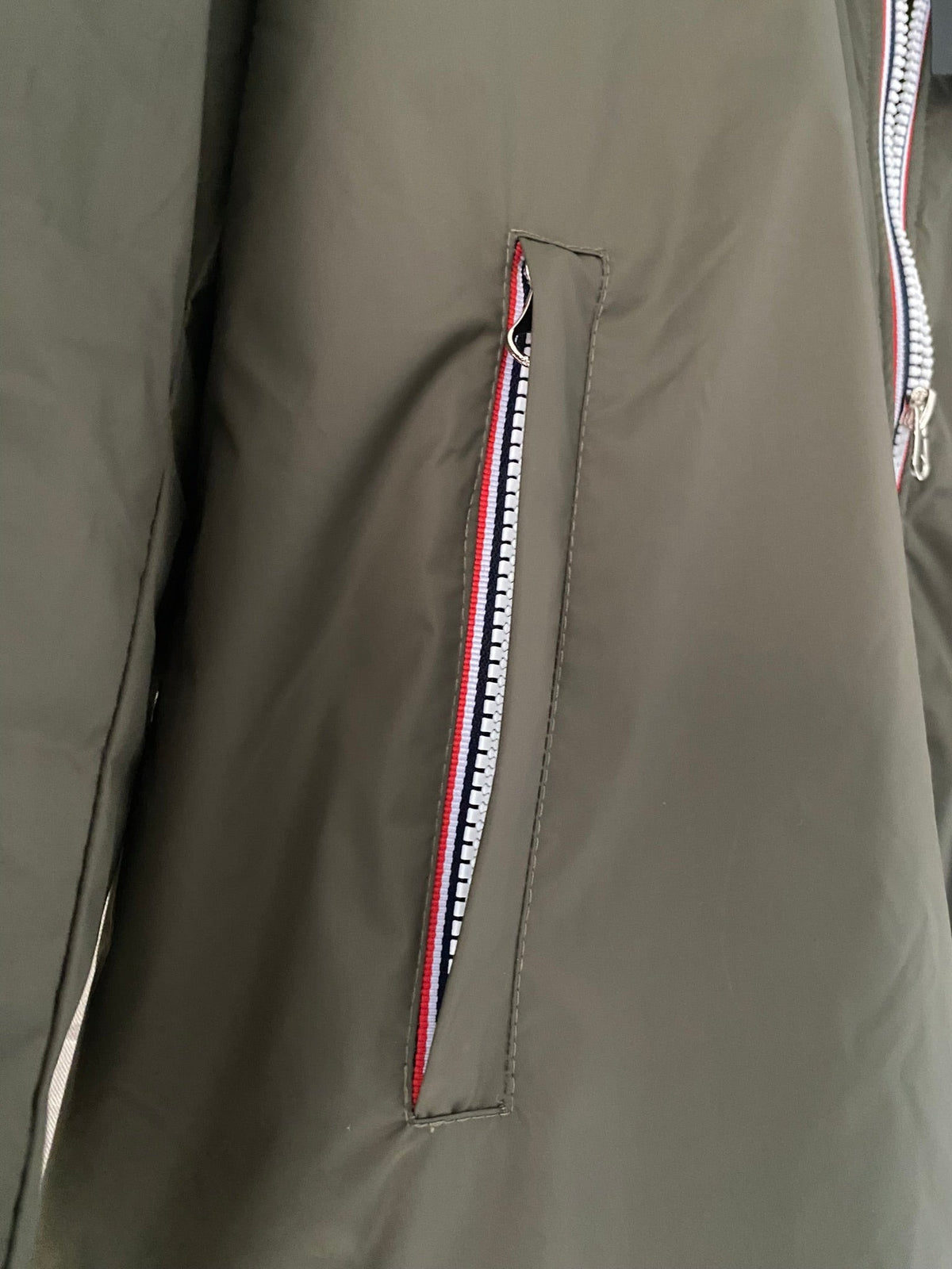 LAURA JO - Parka Imperméable LOUISE LONG fourré - Kaki