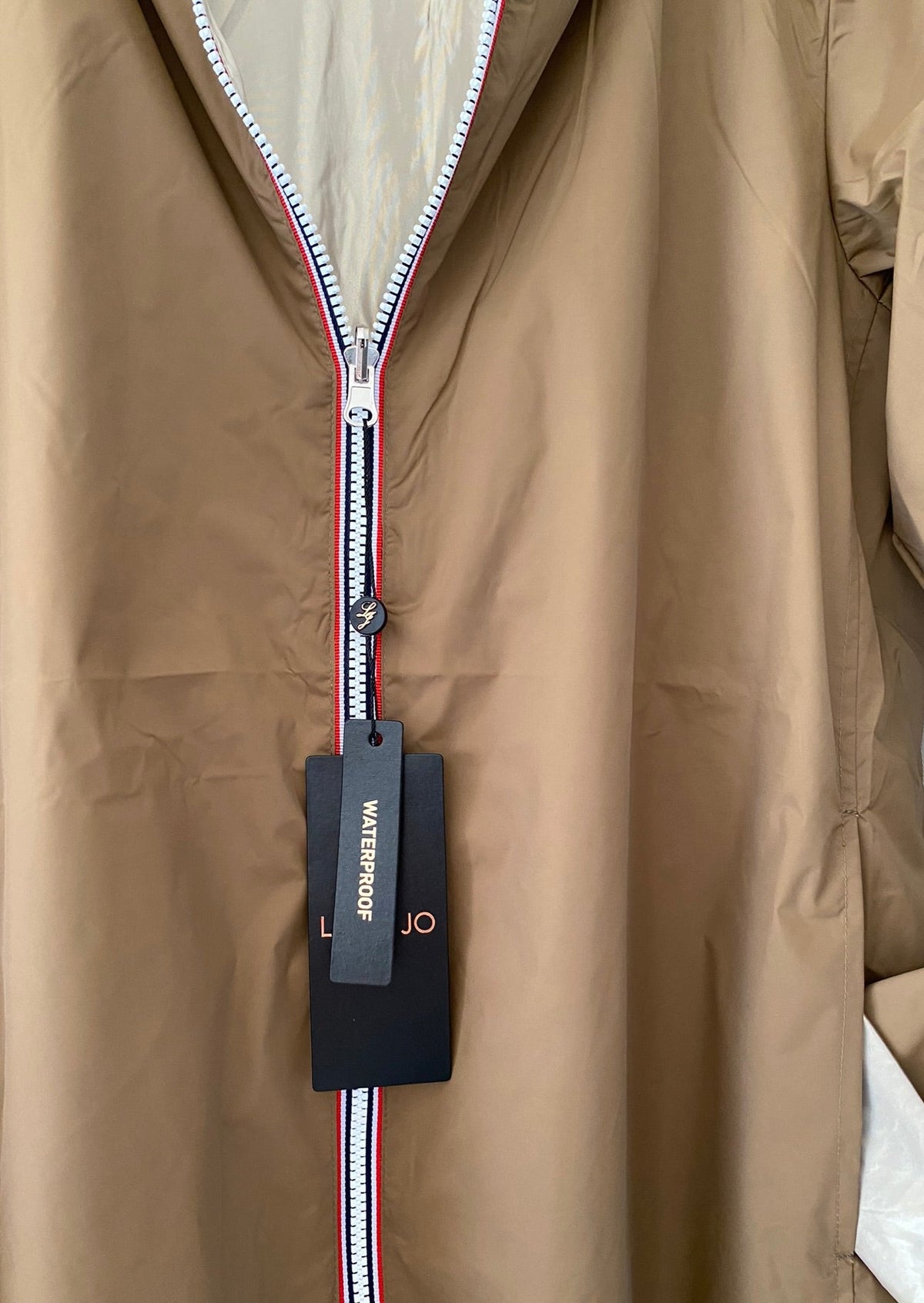 LAURA JO - Imperméable réversible léger GARANCE LONG - Camel/Doré