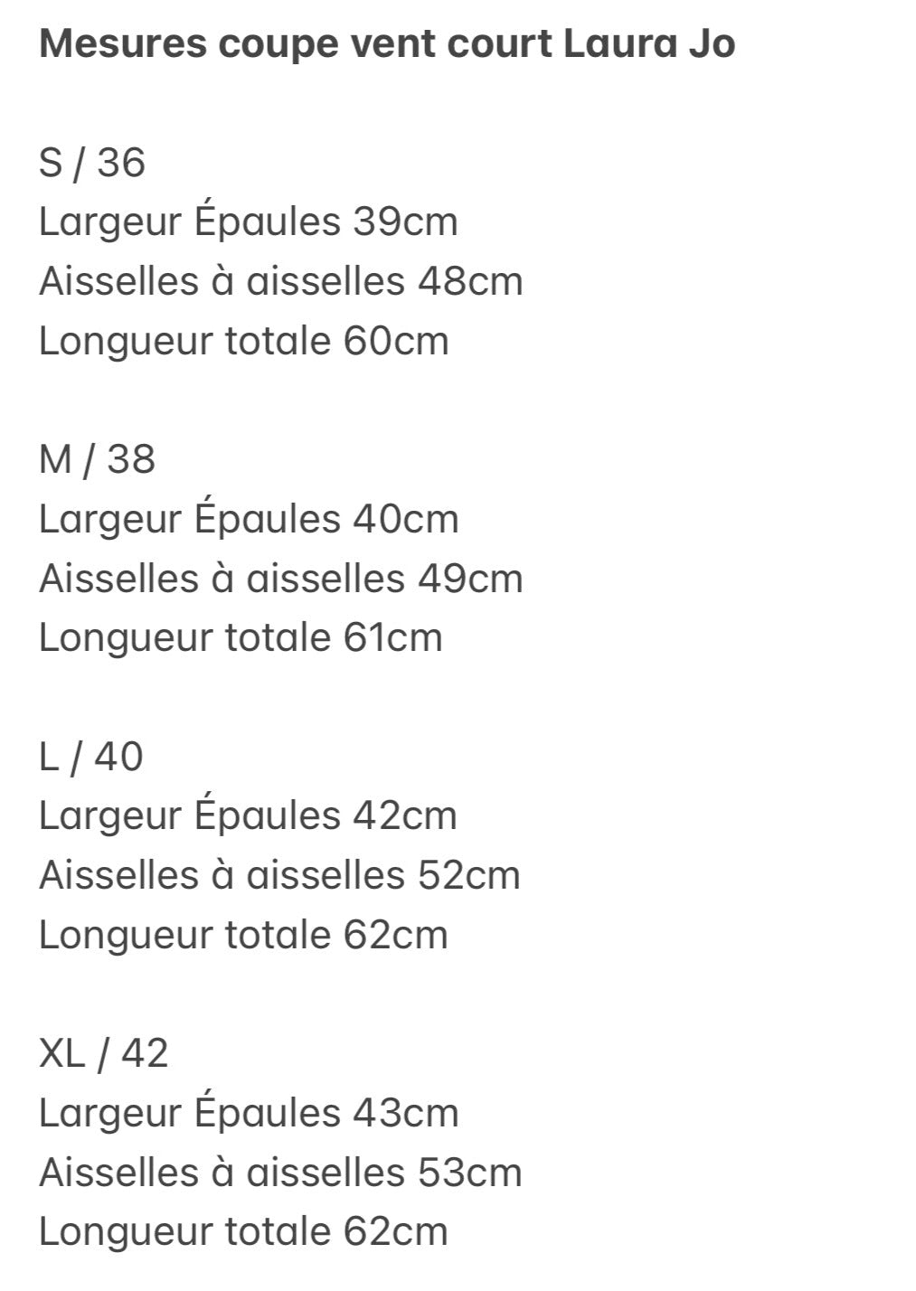 LAURA JO - Coupe vent imperméable ANNA COURT Doré